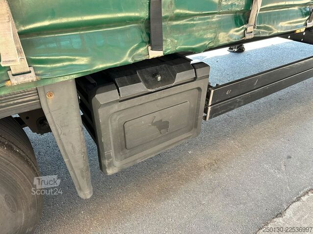 Naczepa otwarta z plandeką SCHMITZ CARGOBULL SCB*S3T MegaTrailer Curtainsider Edscha