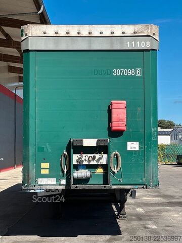 Naczepa otwarta z plandeką SCHMITZ CARGOBULL SCB*S3T MegaTrailer Curtainsider Edscha