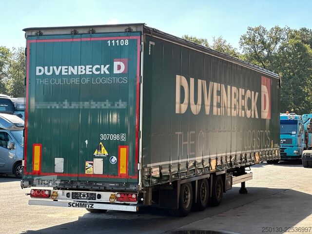 Naczepa otwarta z plandeką SCHMITZ CARGOBULL SCB*S3T MegaTrailer Curtainsider Edscha