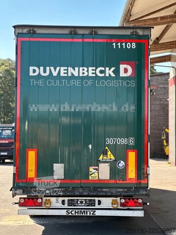 Naczepa otwarta z plandeką SCHMITZ CARGOBULL SCB*S3T MegaTrailer Curtainsider Edscha