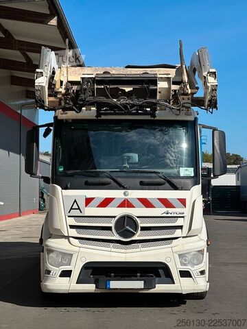 Śmieciarka MERCEDES-BENZ Antos 2533 6x2 FAUN Frontpress 533 Überkopflader