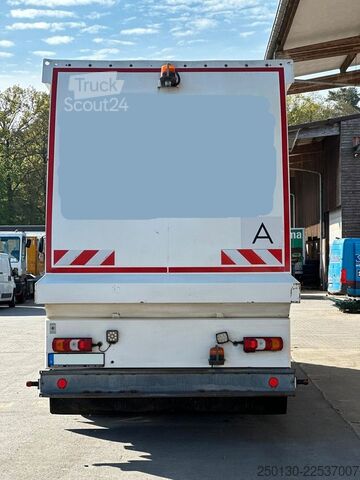 Śmieciarka MERCEDES-BENZ Antos 2533 6x2 FAUN Frontpress 533 Überkopflader