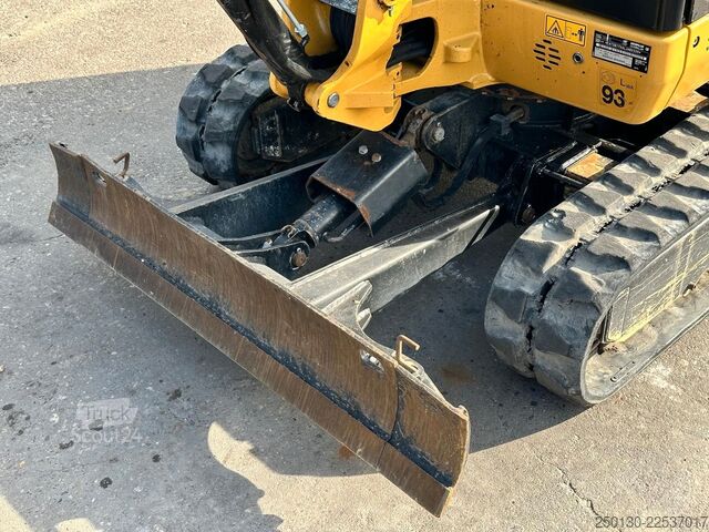 Minibagger CATERPILLAR 301.7D Gummikette / 2 Löffel / Schwenkschaufel
