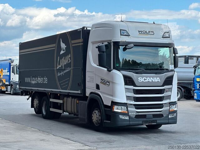 Samochód do przewozu napojów SCANIA R410 6x2 LL EWERS Getränketransport Zug mit LBW