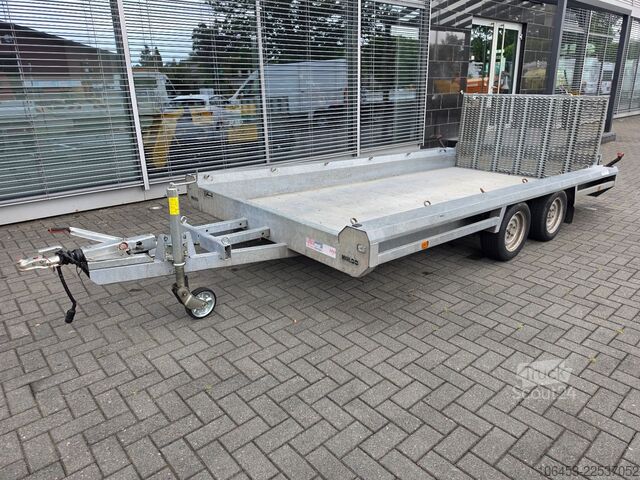 Nízkozdvižný príves HULCO Terrax 2 Baumaschinen/Rampe/1500 NL Top Zustand