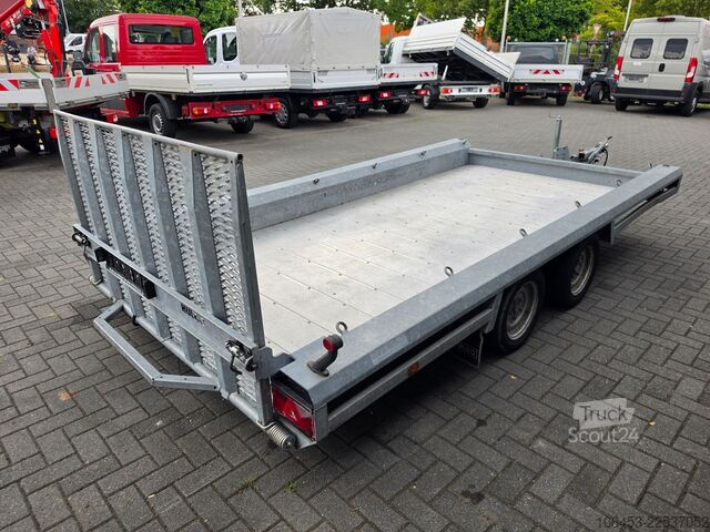 Nízkozdvižný príves HULCO Terrax 2 Baumaschinen/Rampe/1500 NL Top Zustand