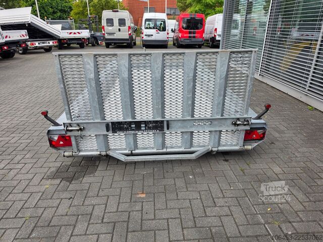 Nízkozdvižný príves HULCO Terrax 2 Baumaschinen/Rampe/1500 NL Top Zustand