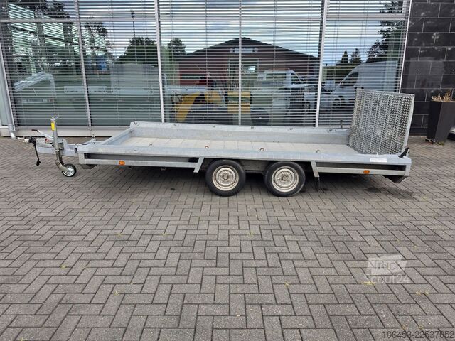 Nízkozdvižný príves HULCO Terrax 2 Baumaschinen/Rampe/1500 NL Top Zustand