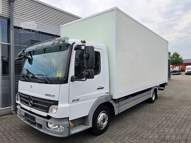 Фургон-бокс MERCEDES-BENZ Atego 818 BL  Koffer Ldw 1 To erst 242 TKM