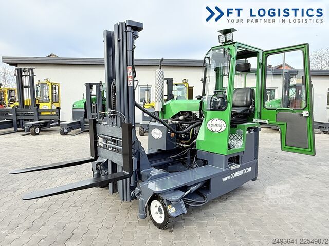 Dört yollu forklift Combilift C3000 DIESEL TRIPLEX 5600 FREE-LIFT
