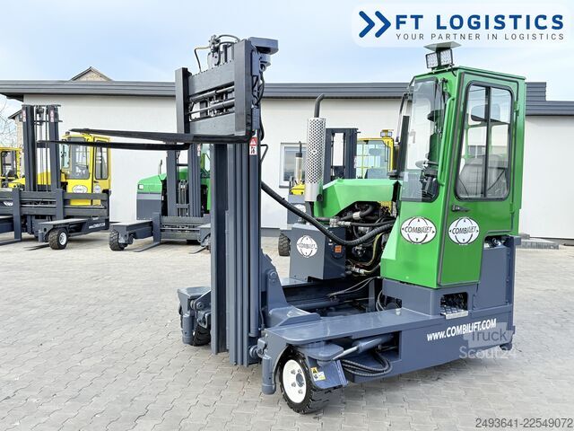 Dört yollu forklift Combilift C3000 DIESEL TRIPLEX 5600 FREE-LIFT
