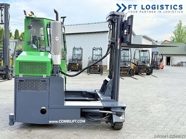 Dört yollu forklift Combilift C3000 DIESEL TRIPLEX 5600 FREE-LIFT