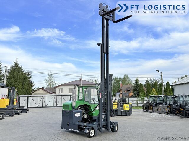 Dört yollu forklift Combilift C3000 DIESEL TRIPLEX 5600 FREE-LIFT