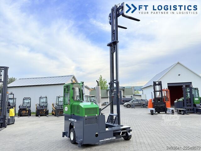 Dört yollu forklift Combilift C3000 DIESEL TRIPLEX 5600 FREE-LIFT