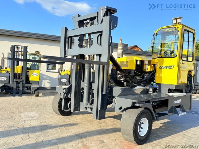 Dört yollu forklift Combilift C14000 DUPLEX 3600 FREE LIFT POSITIONER