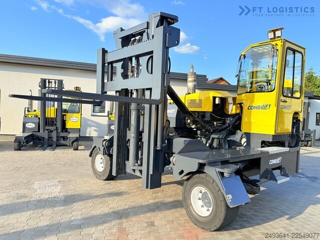 Dört yollu forklift Combilift C14000 DUPLEX 3600 FREE LIFT POSITIONER
