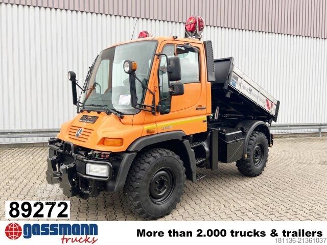 Samochód do zadań specjalnych Unimog U 300 4x4, Kipper, Kommunalhydraulik, Zapfwelle