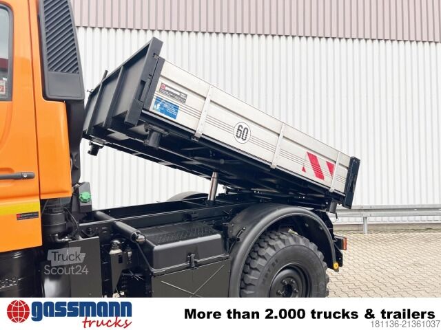 Samochód do zadań specjalnych Unimog U 300 4x4, Kipper, Kommunalhydraulik, Zapfwelle