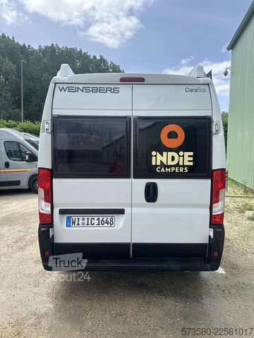 Kamper kombi 2024 Fiat Ducato Weinsberg CaraBus | Schaltgetriebe | Aufstelldach