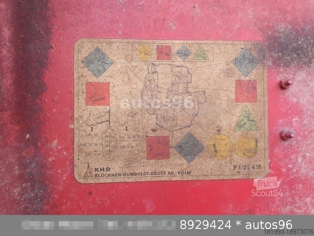 Citi O&K Motrak S 10 Muldenkipper Dumper Deutz Motor