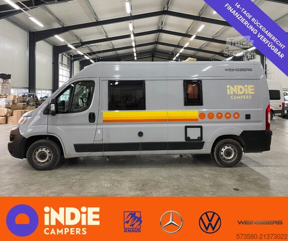 Campervan Fiat Ducato Weinsberg Carabus 600 K | 2023 | EURO6 | Professioneller Verkäufer
