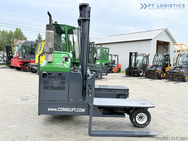 Dört yollu forklift Combilift C4500 DIESEL DUPLEX WIDE FORK POSITIONER