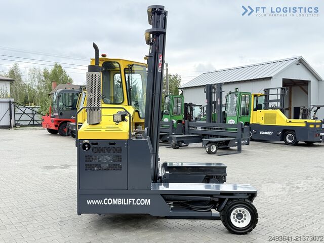 Dört yollu forklift Combilift C4000 GAS DUPLEX 4600 FREE-LIFT CABIN