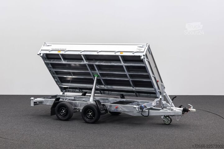 Hapert Trailers HAPERT COBALT HM-2 335X180X30CM 3500KG DREISEITENKIPPER | NFW | PARABELFEDER