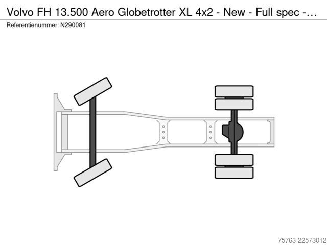 Standard-SZM Volvo FH 13.500 Aero Globetrotter XL 4x2 - New - Full...