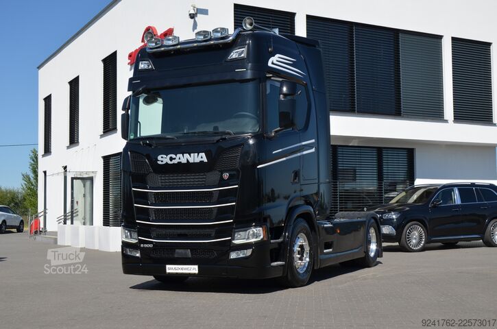  Scania S 500 / 2019r / KLIMA P. / FULL LED / ACC / ALUSY / NAVI / DE / 5742