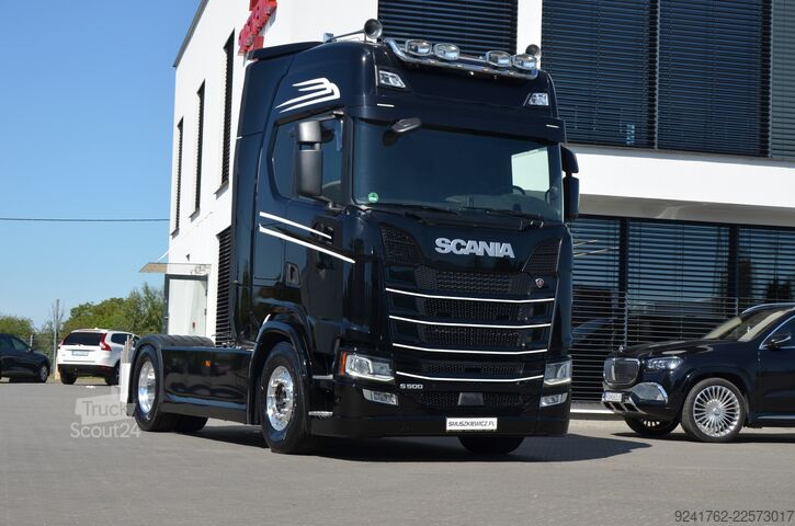  Scania S 500 / 2019r / KLIMA P. / FULL LED / ACC / ALUSY / NAVI / DE / 5742
