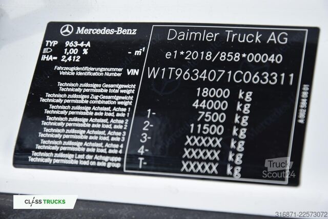  MERCEDES-BENZ Actros 5 1845 BigSpace MirrorCam