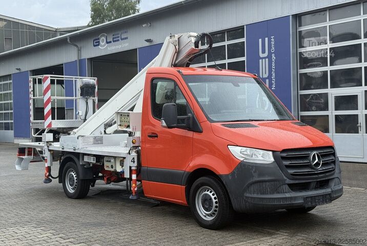 Plataforma elevadora sobre camión MERCEDES-BENZ Sprinter Multitel MT 162 EX Hebebühne