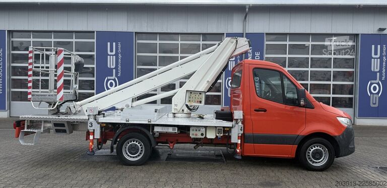 Plataforma elevadora sobre camión MERCEDES-BENZ Sprinter Multitel MT 162 EX Hebebühne