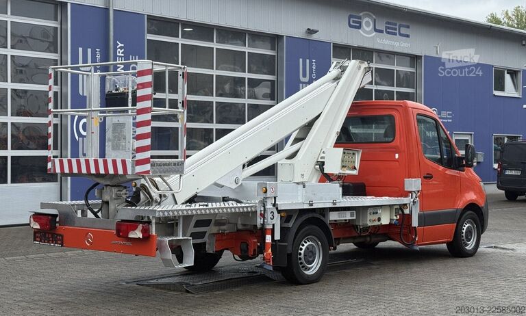 Plataforma elevadora sobre camión MERCEDES-BENZ Sprinter Multitel MT 162 EX Hebebühne