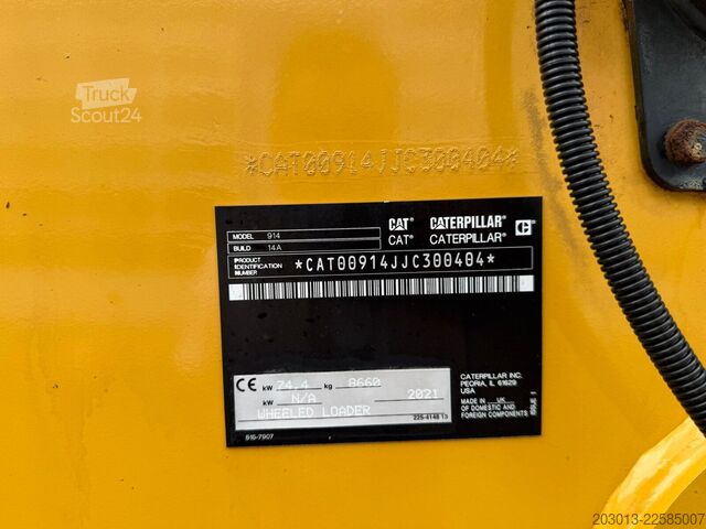 Radlader CATERPILLAR 914 14A Radlader MIT Schaufel 8,6 Tonnen *2927 h