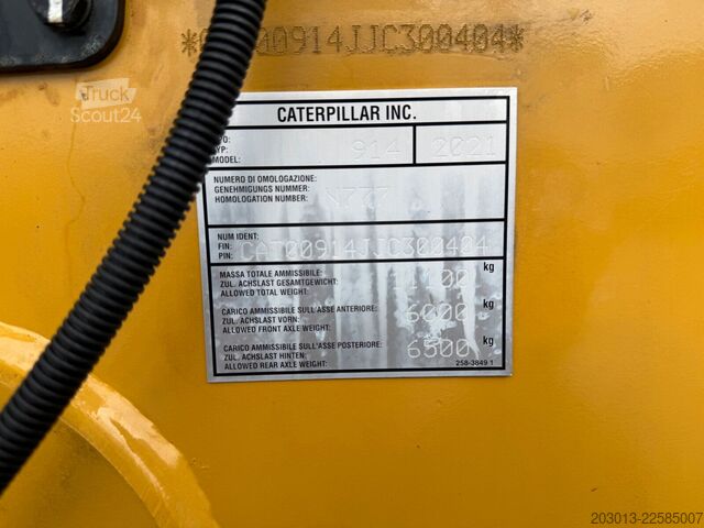 Radlader CATERPILLAR 914 14A Radlader MIT Schaufel 8,6 Tonnen *2927 h
