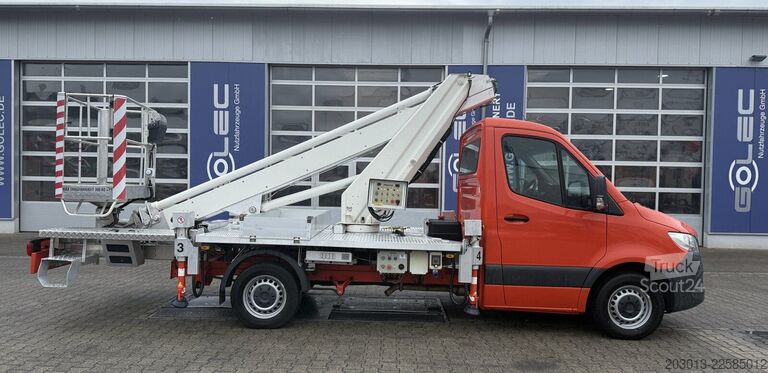 Plataforma elevadora sobre camión MERCEDES-BENZ Sprinter Multitel MT 162 EX Hebebühne