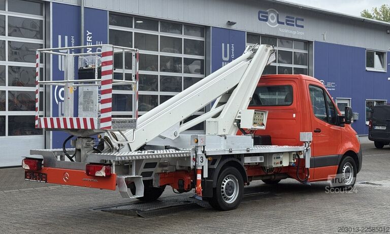 Plataforma elevadora sobre camión MERCEDES-BENZ Sprinter Multitel MT 162 EX Hebebühne