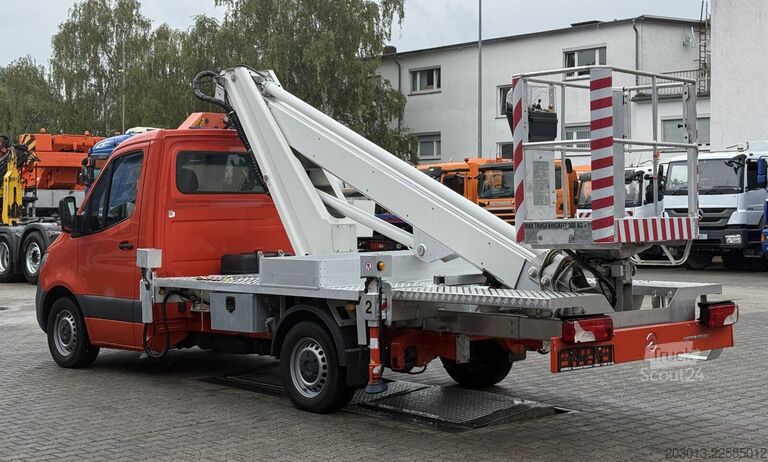 Plataforma elevadora sobre camión MERCEDES-BENZ Sprinter Multitel MT 162 EX Hebebühne