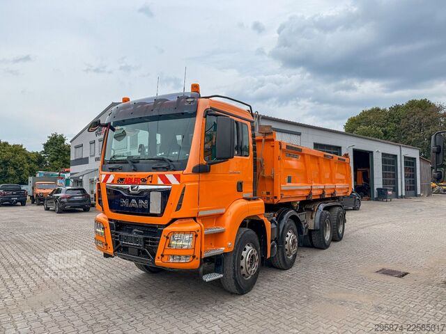 Autocamion basculant tridirecțional MAN TGS 35.460 3.S.K+Bordmatic Intarder