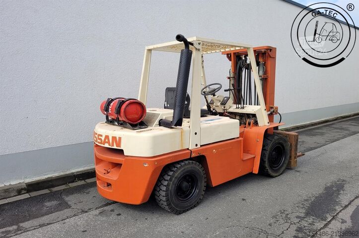 LPG gaffeltrucks Nissan BF03A35U