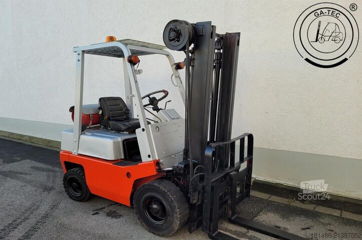 LPG gaffeltrucks Nissan FO1 A15U