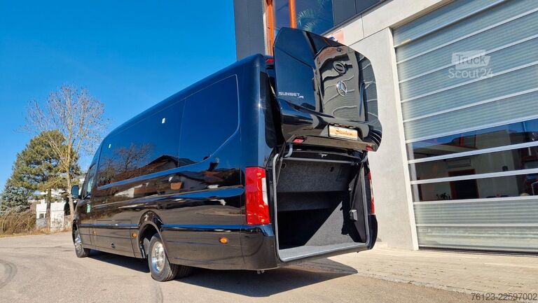 Minibüs MERCEDES-BENZ 519 Sunset S 4 Ferqui Chasis 907 Vorlauffahrzeug