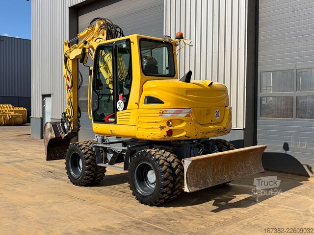 Gravemaskin på hjul Takeuchi TB295W-1