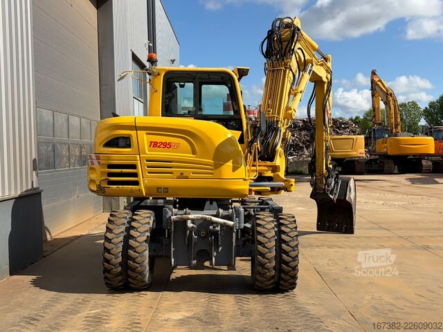 Gravemaskin på hjul Takeuchi TB295W-1