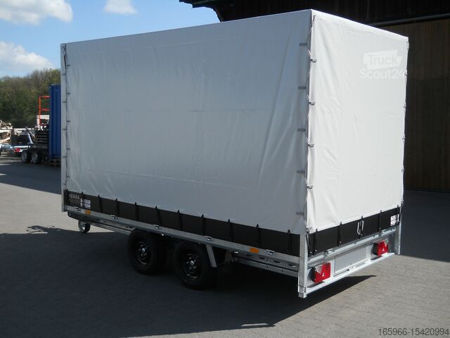 Remolque de turismos Henra, sofort lieferbar! PL 273518, 2700 kg, 3,51 x 1,85, Plane