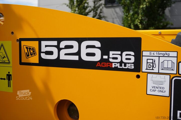 Telelader JCB 526-56 AGRI Plus / 5.6 m / joystick