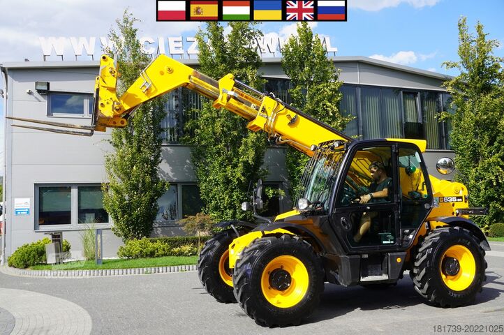 Teleskoplader JCB 535-95 / 3.5 T / range 9.5 m / 700 MTH!