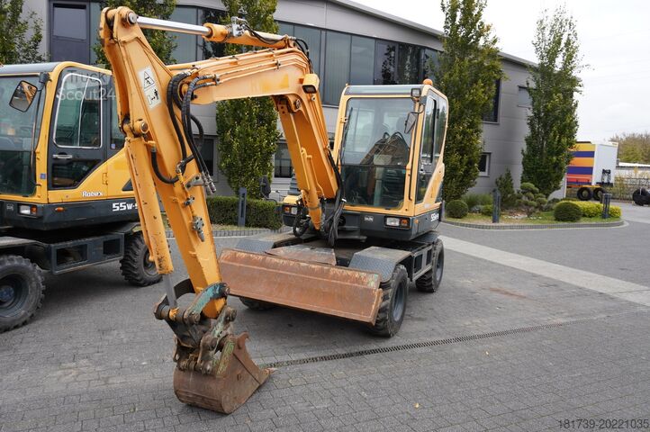 Kolesni bager Hyundai Robex 55W-9 Wheeled Excavator 5.5t / 2pc